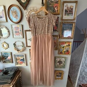 Sequin and Tulle Dress